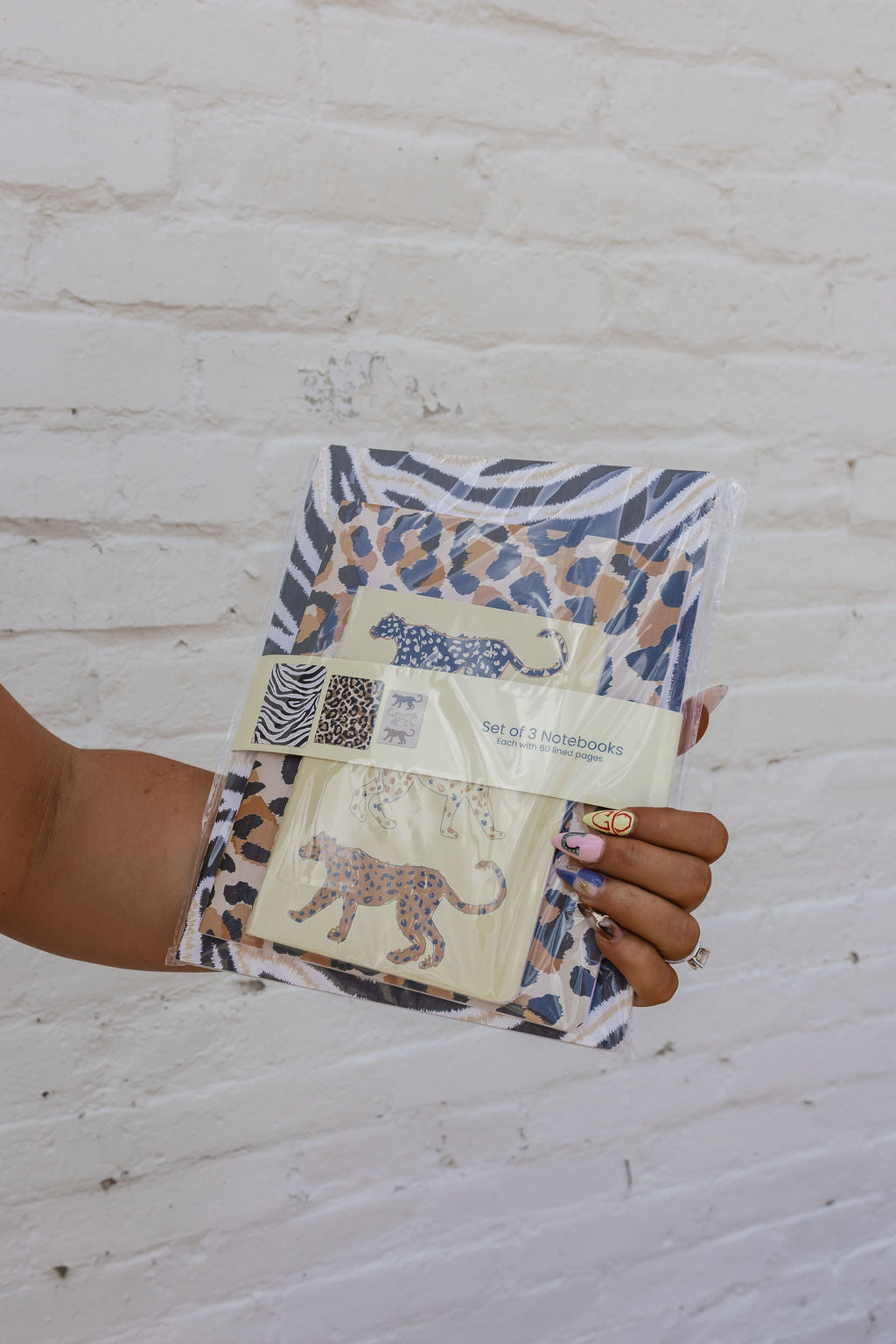 Set of 3 Wild notebook set