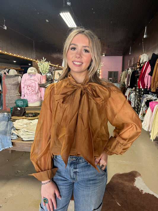 The Carmel Cowgirl Top