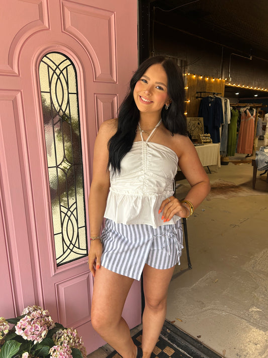 The Striped Skort
