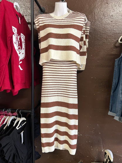 The Shay Striped Set