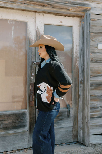 The Two Timing Hereford Cardigan