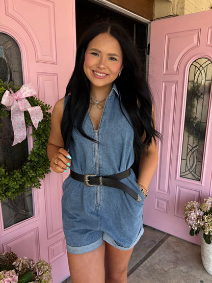 The Denim festival Romper
