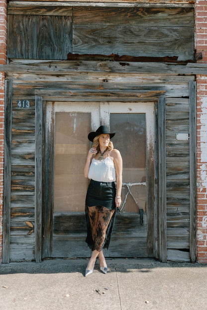 The Elvis Denim Skirt