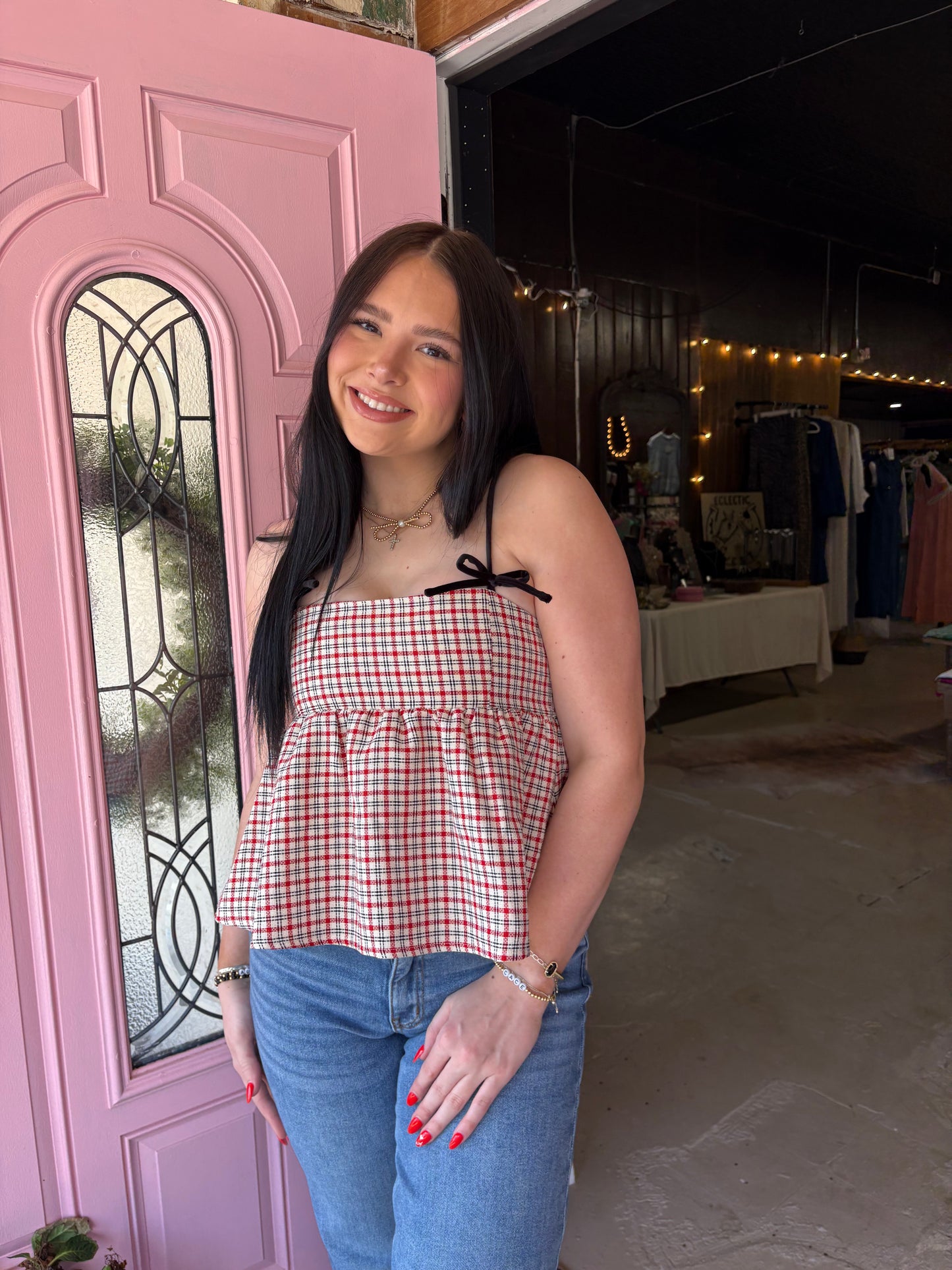 The Red, White, & Babe Top