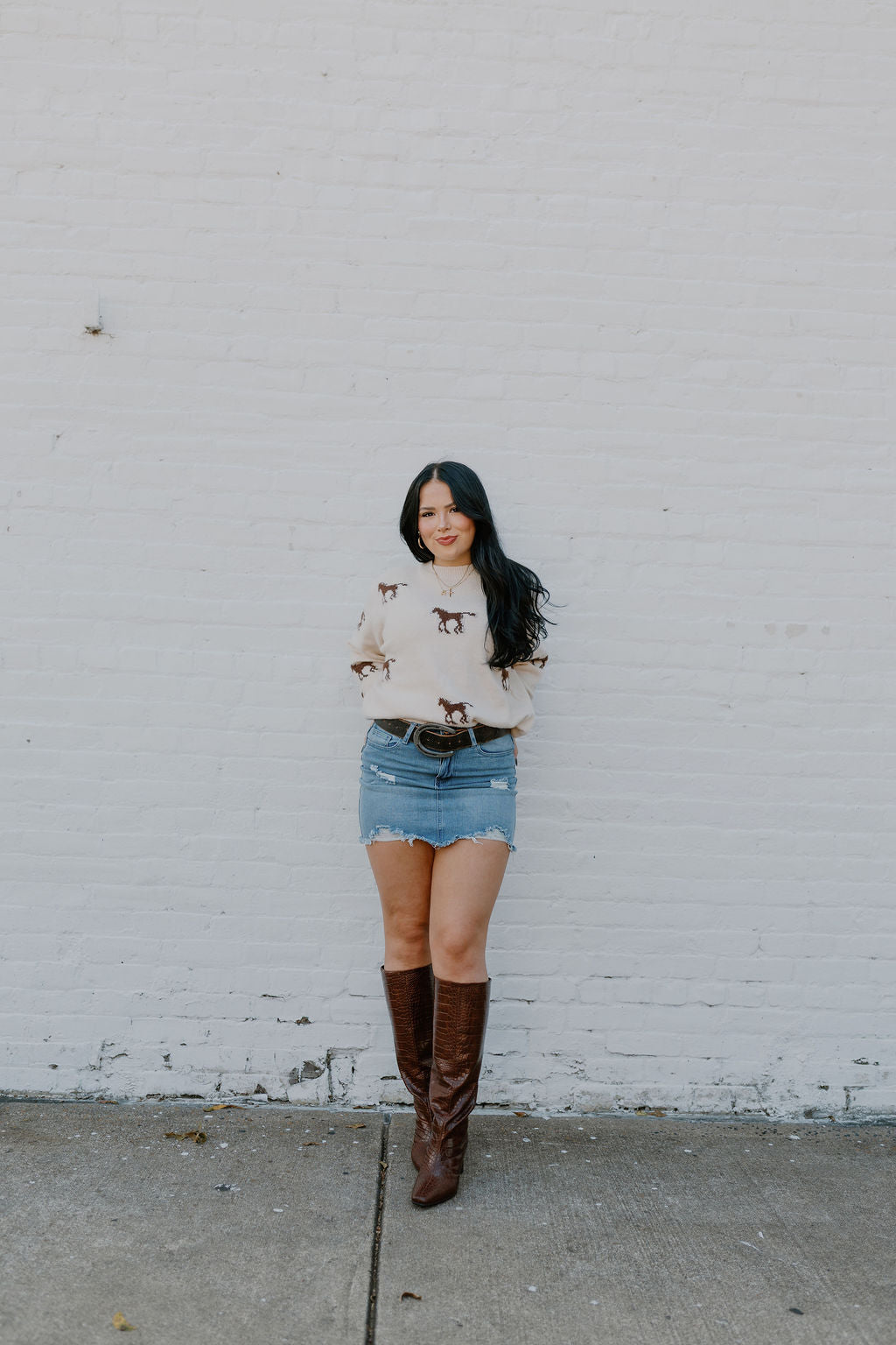 Bronco Babe Sweater