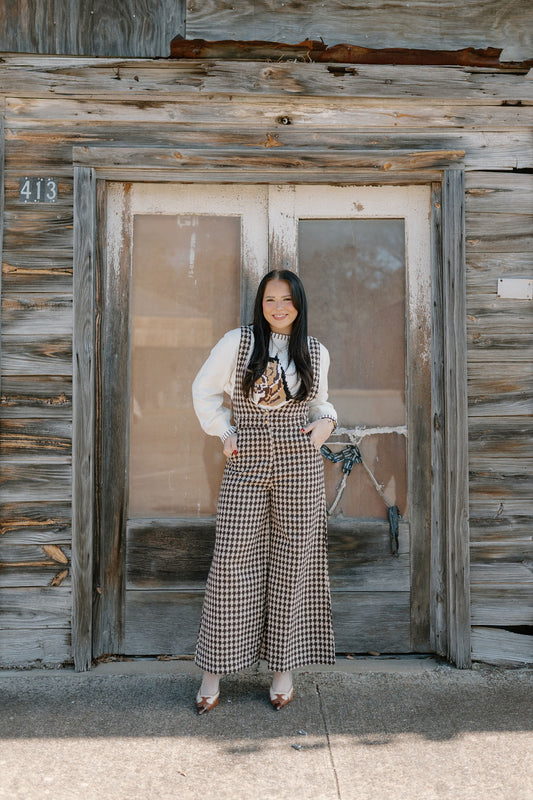 The Houndstooth Jumpsuit