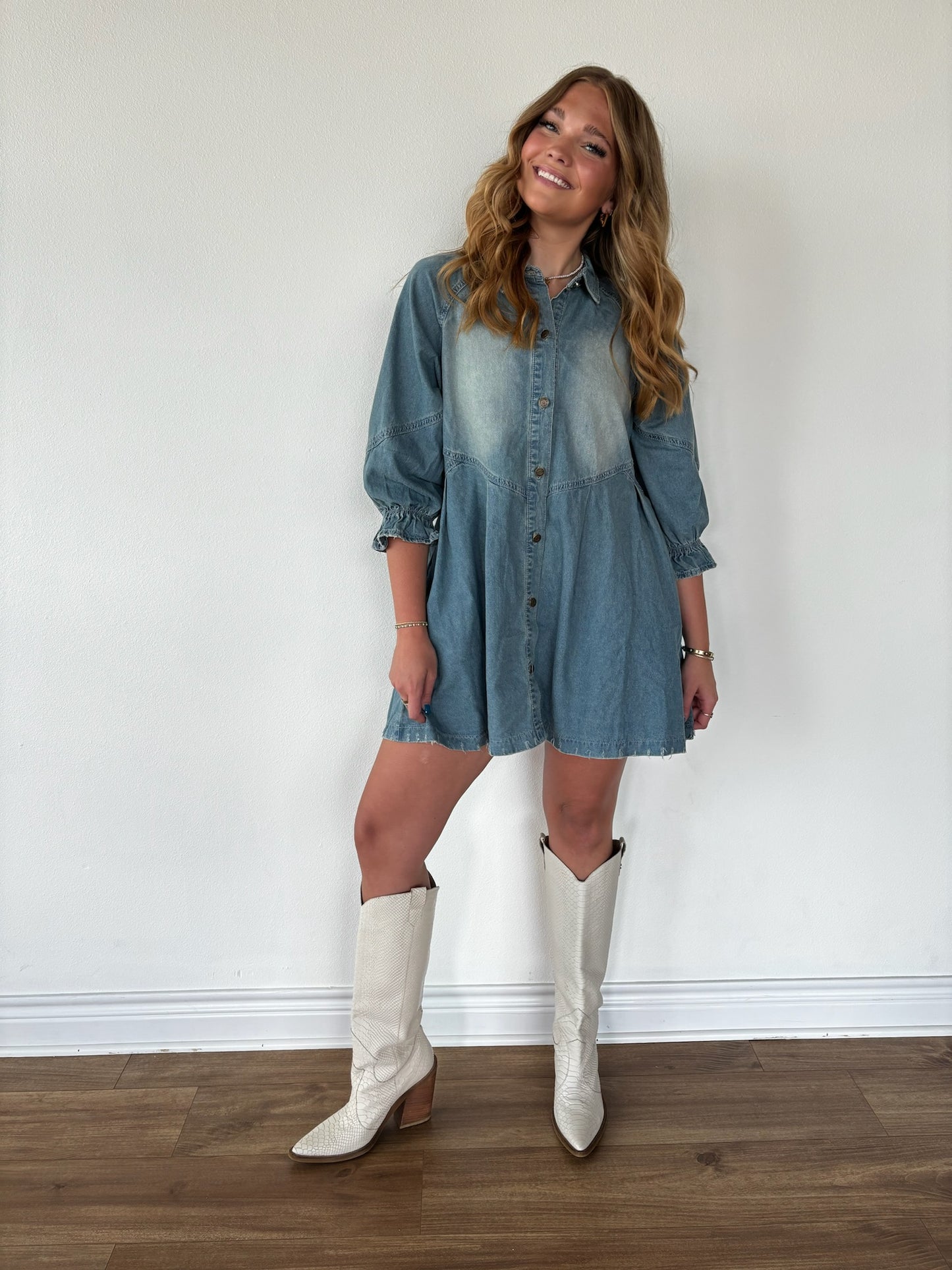 The Dolly Denim Dress