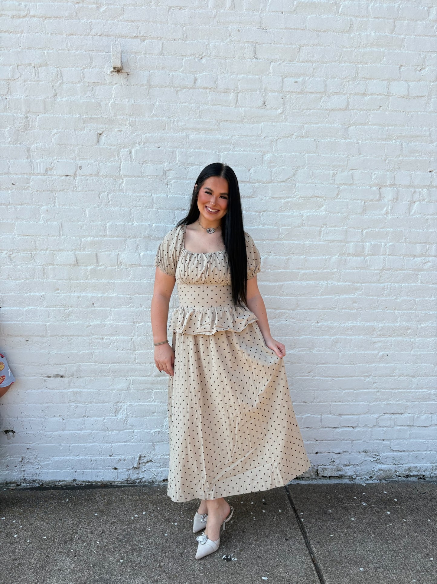 The Dolly Dotted Dress