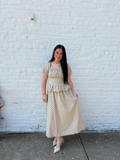 The Dolly Dotted Dress