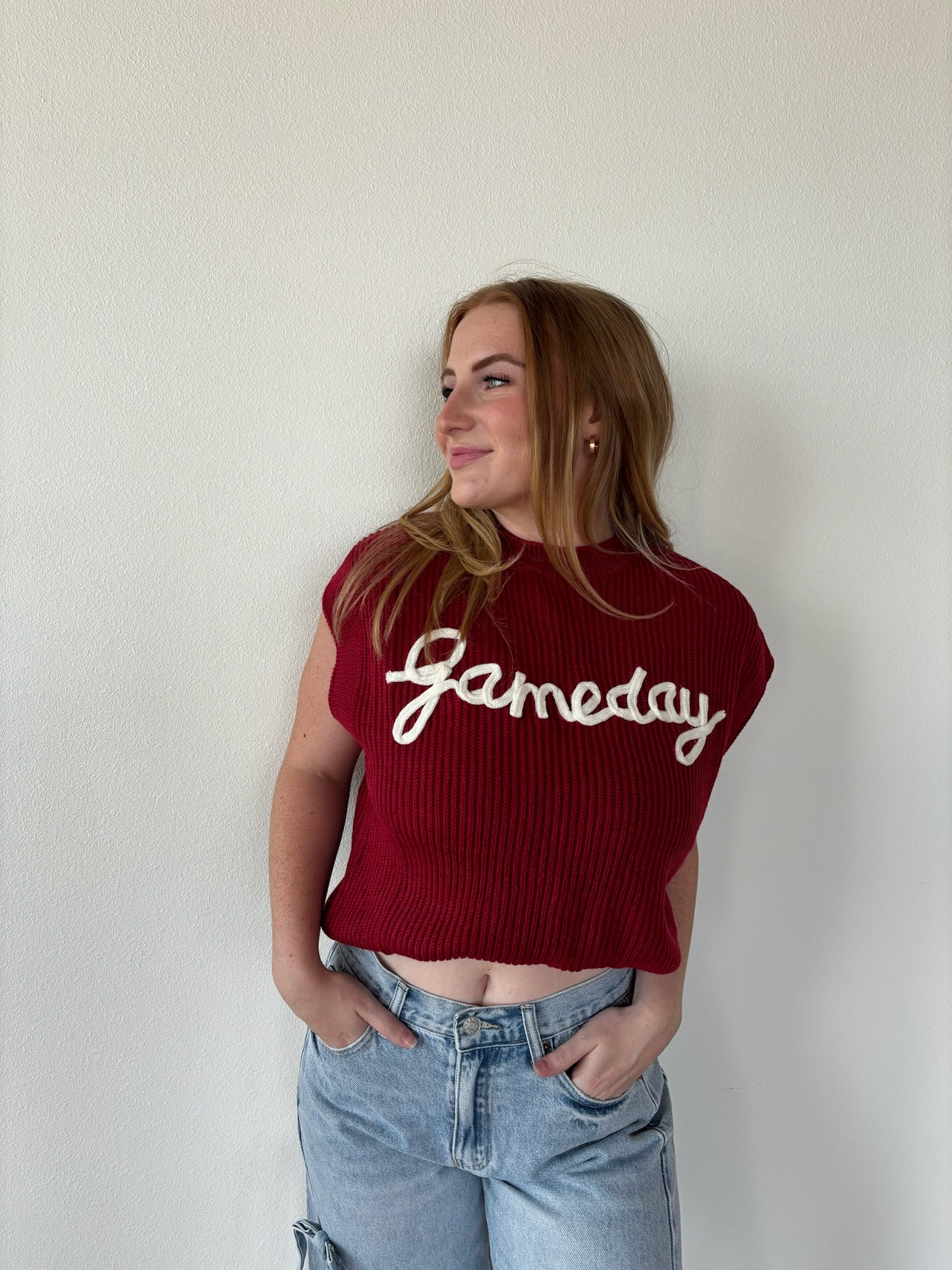 The Gameday Sweater Top