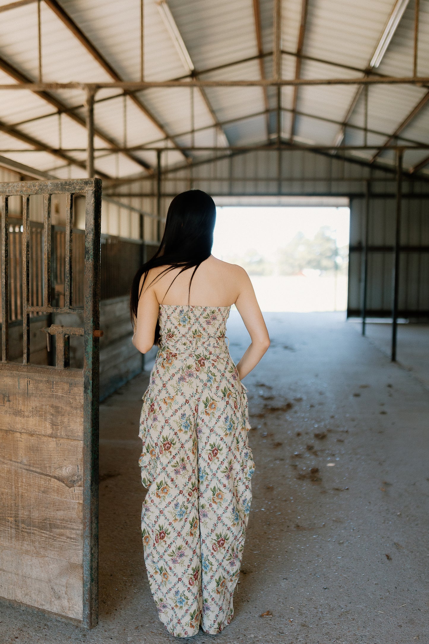 The Darlene Floral Jumpsuit