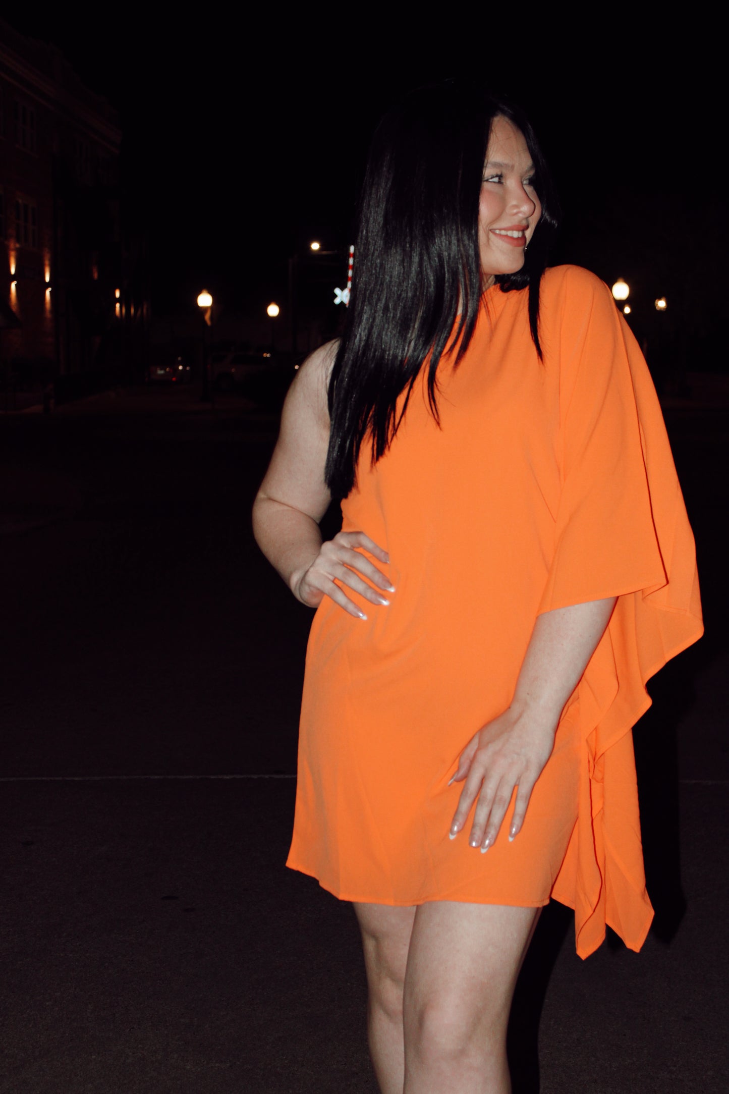 The Orange Vacation Dress