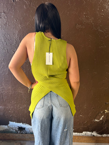 The Asymmetrical top in Lime