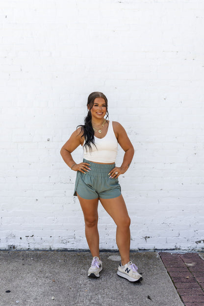 The Free Bird Shorts - GREEN
