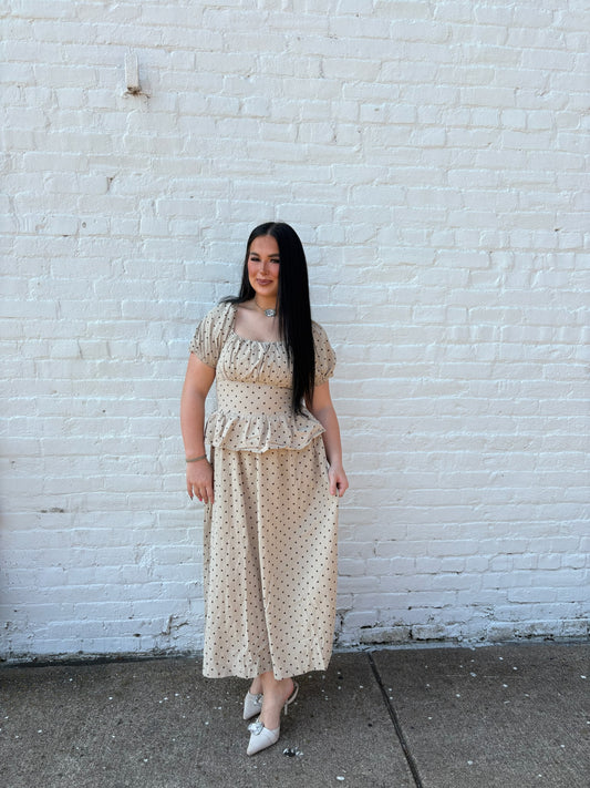The Dolly Dotted Dress