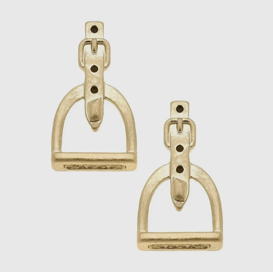 The Stirrup Stud Earrings