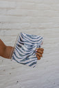 Zebra Hard Cover Spiral Notebook