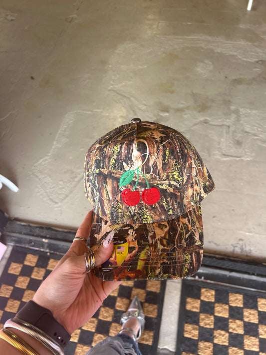 The Camo Cherry Cap