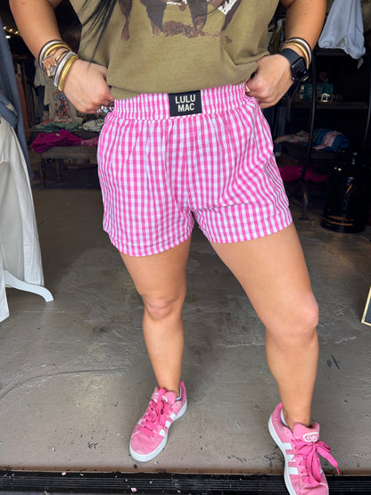 The Pink Boxer Shorts