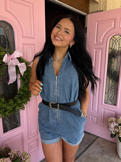 The Denim festival Romper