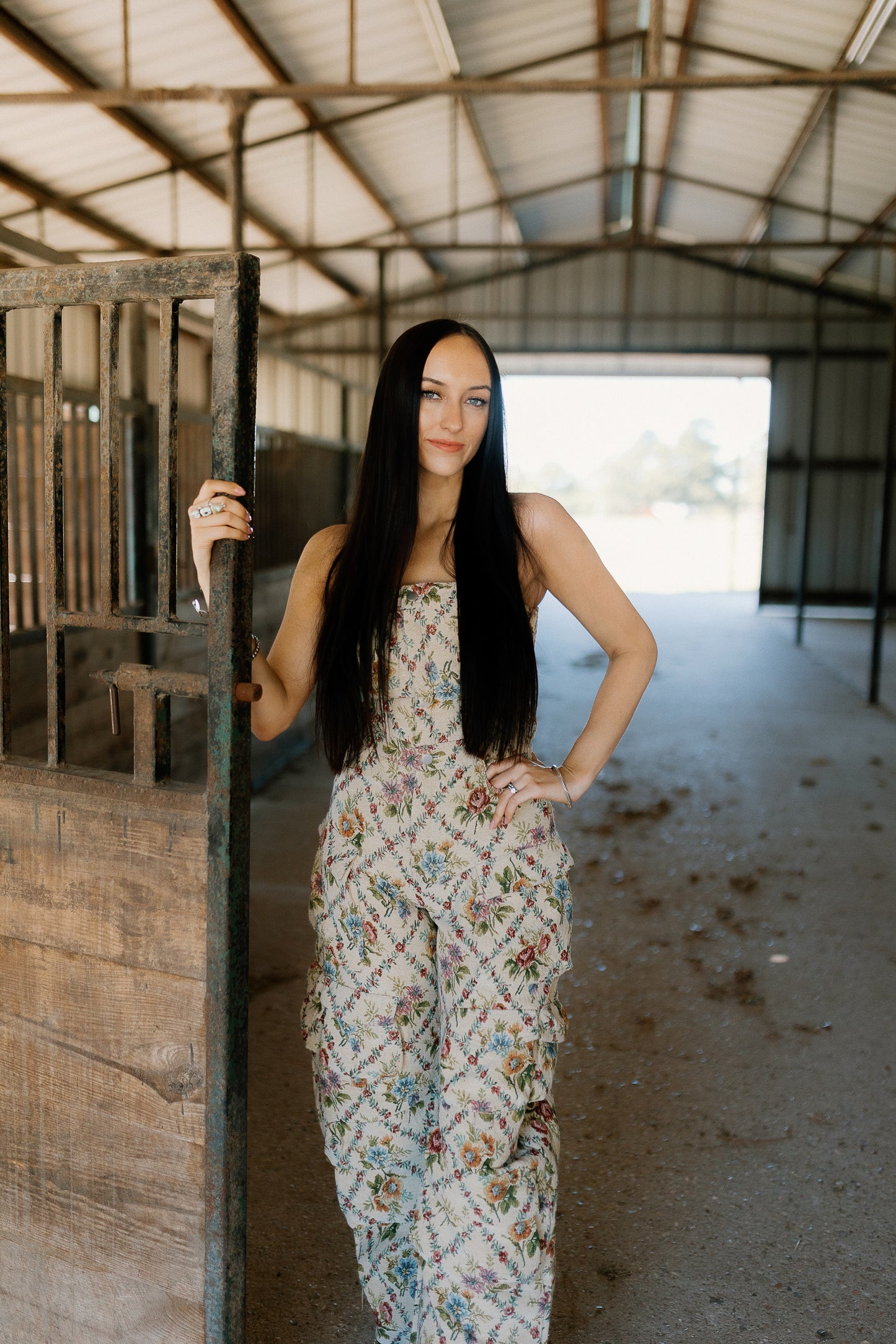 The Darlene Floral Jumpsuit