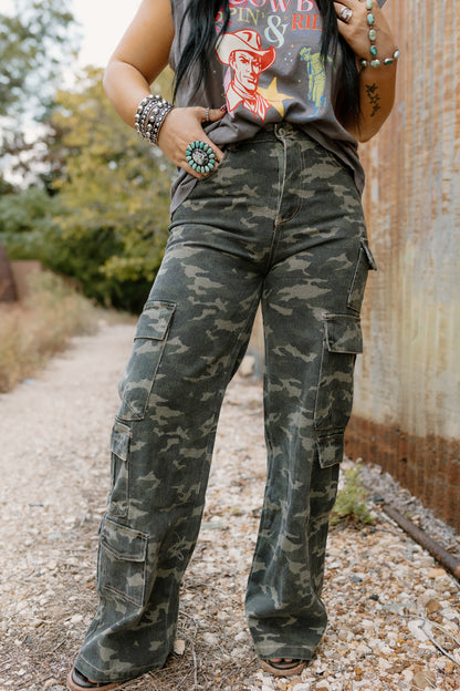 The Redneck Woman Camo Cargos