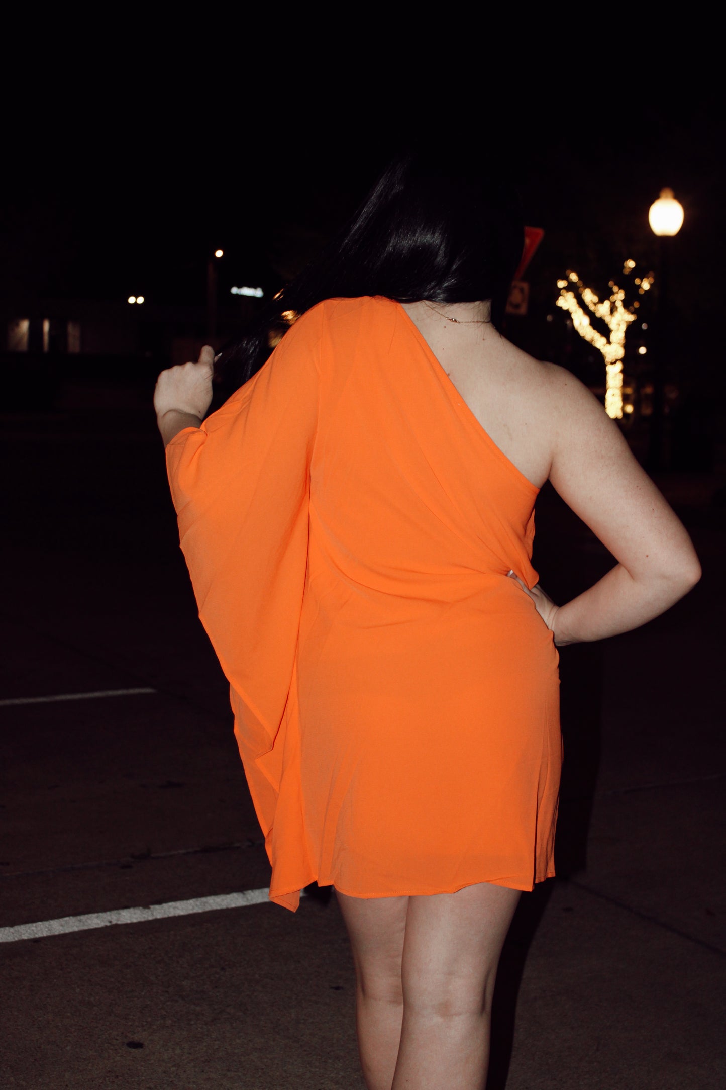 The Orange Vacation Dress