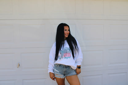 Cadence Maclane Rhinestone Cowgirl Crewneck