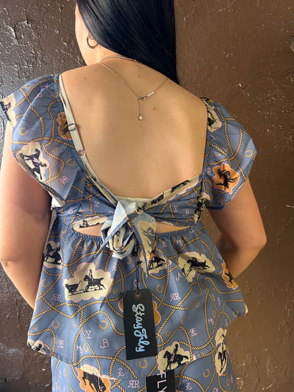 The Lasso Lady Top