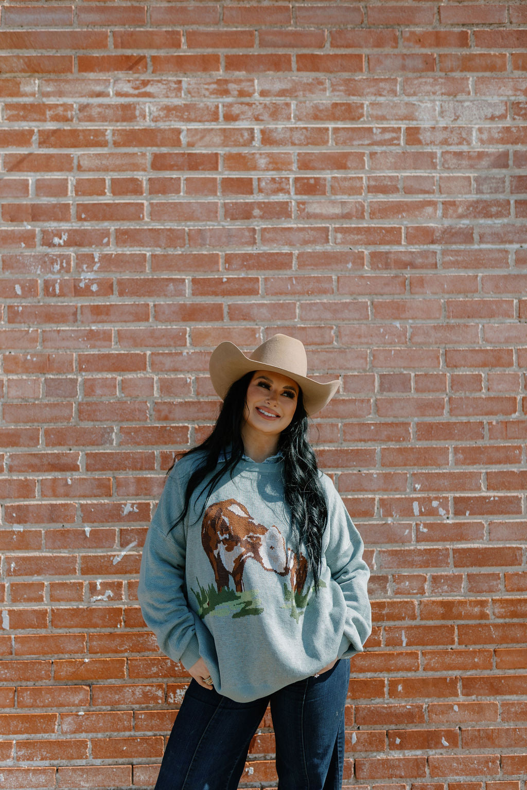 The Hereford Honey Sweater