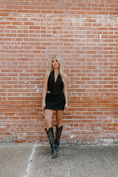 The Honky Tonk Honey Denim Set