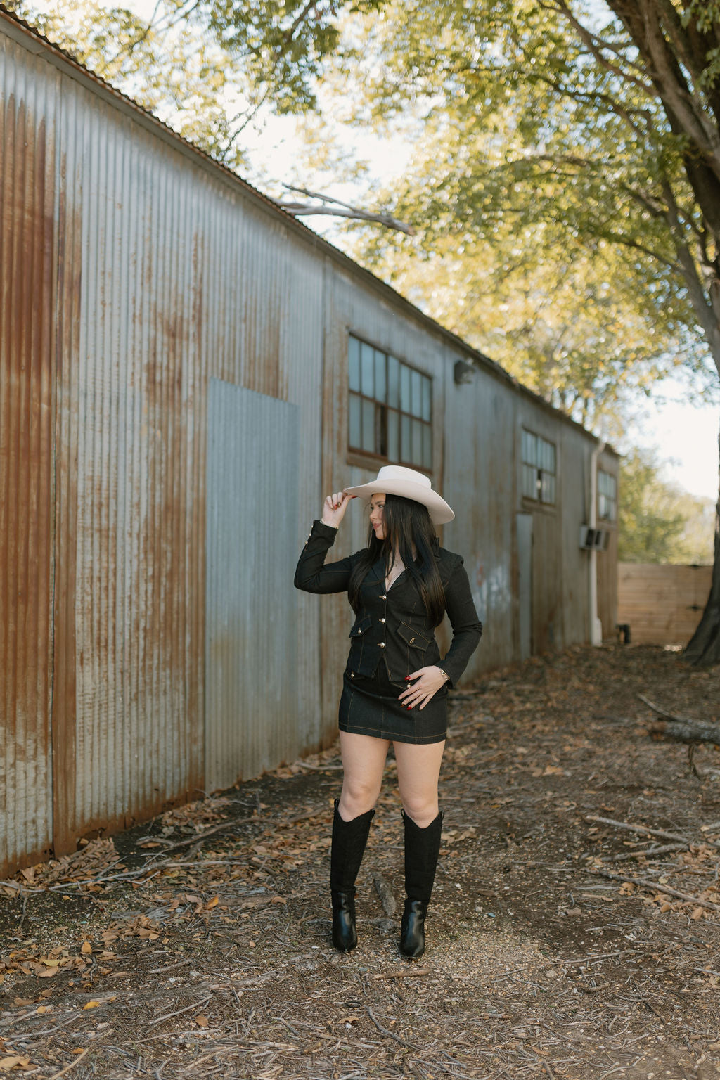 The Tight Fittin Denim Set