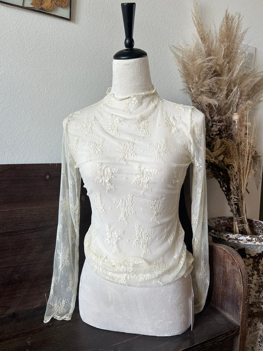 The Lacie Top in Cream