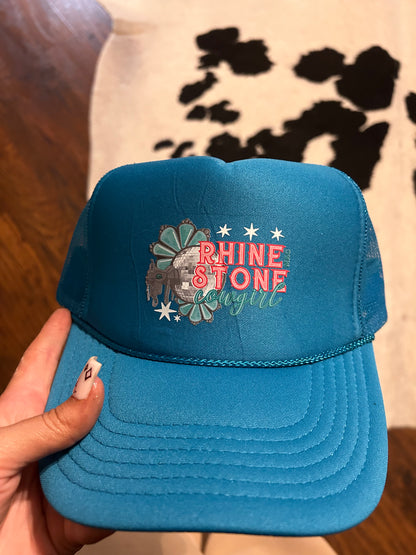 Cadence Maclane Rhinestone Cowgirl Trucker Cap