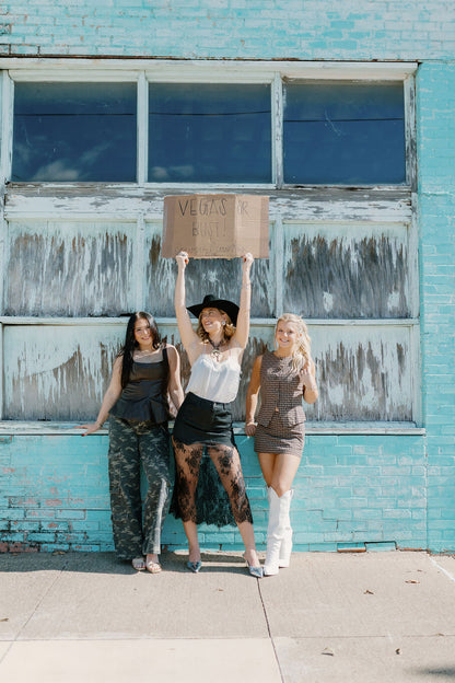 The Elvis Denim Skirt