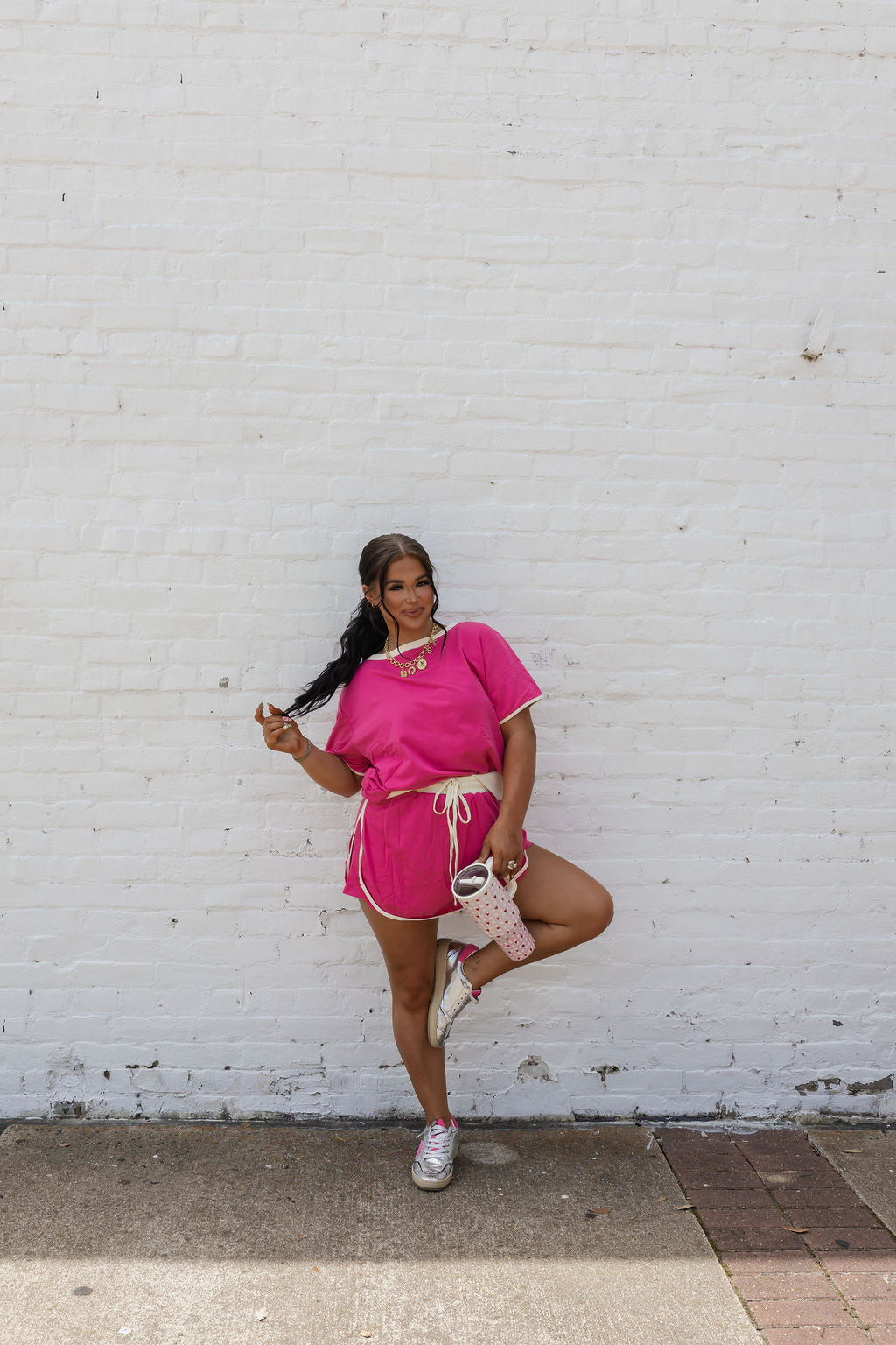 The Missy Set - Pink & White