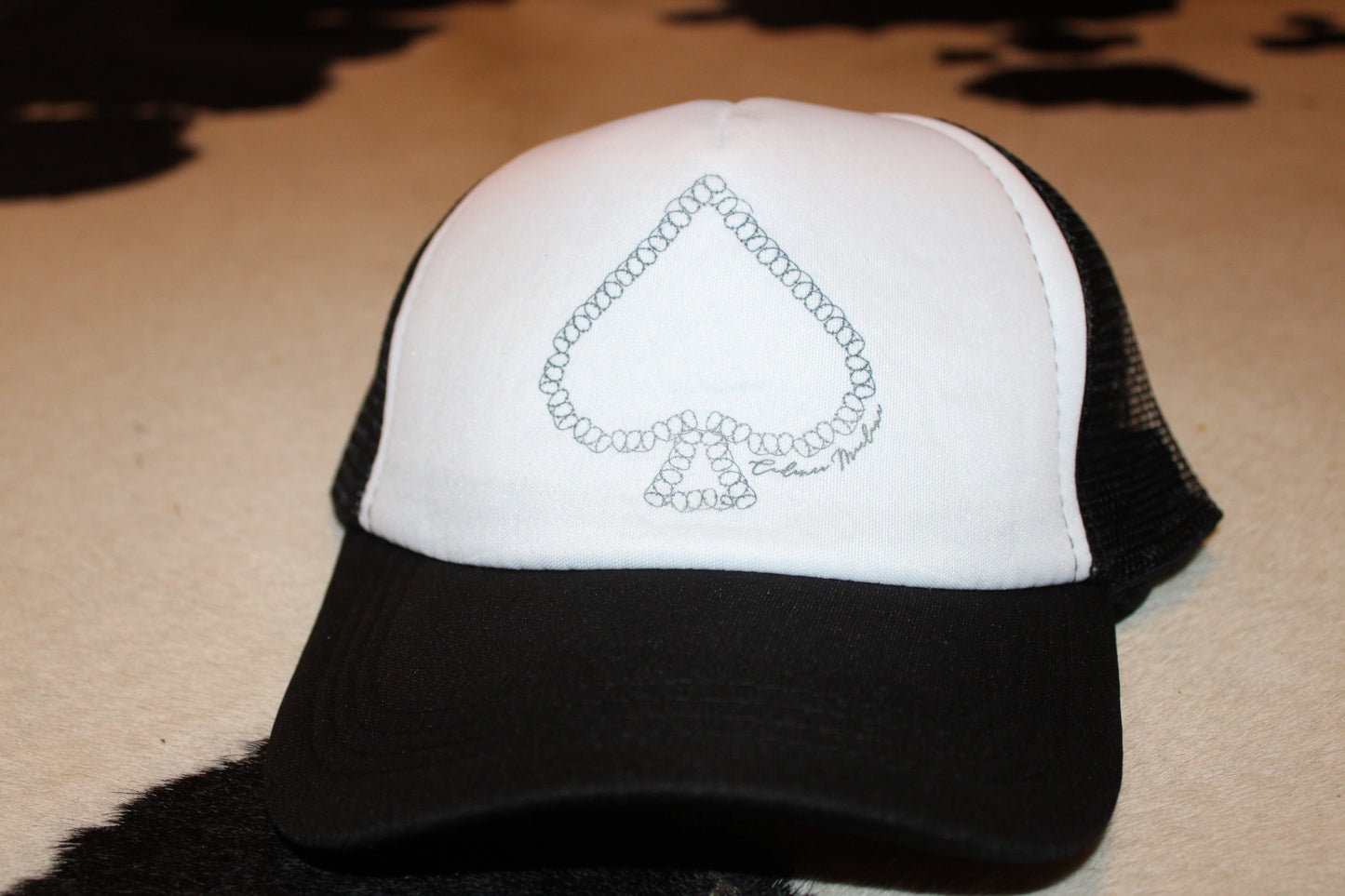 Black Spade Trucker Cap