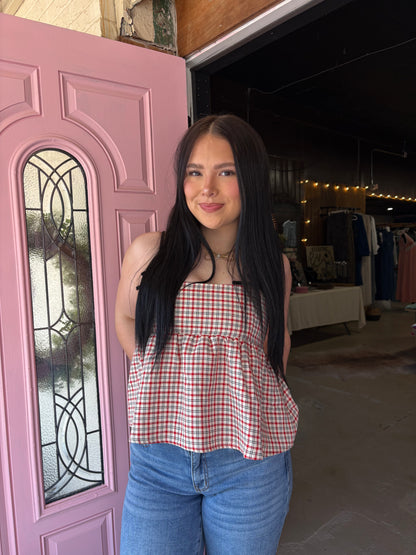 The Red, White, & Babe Top