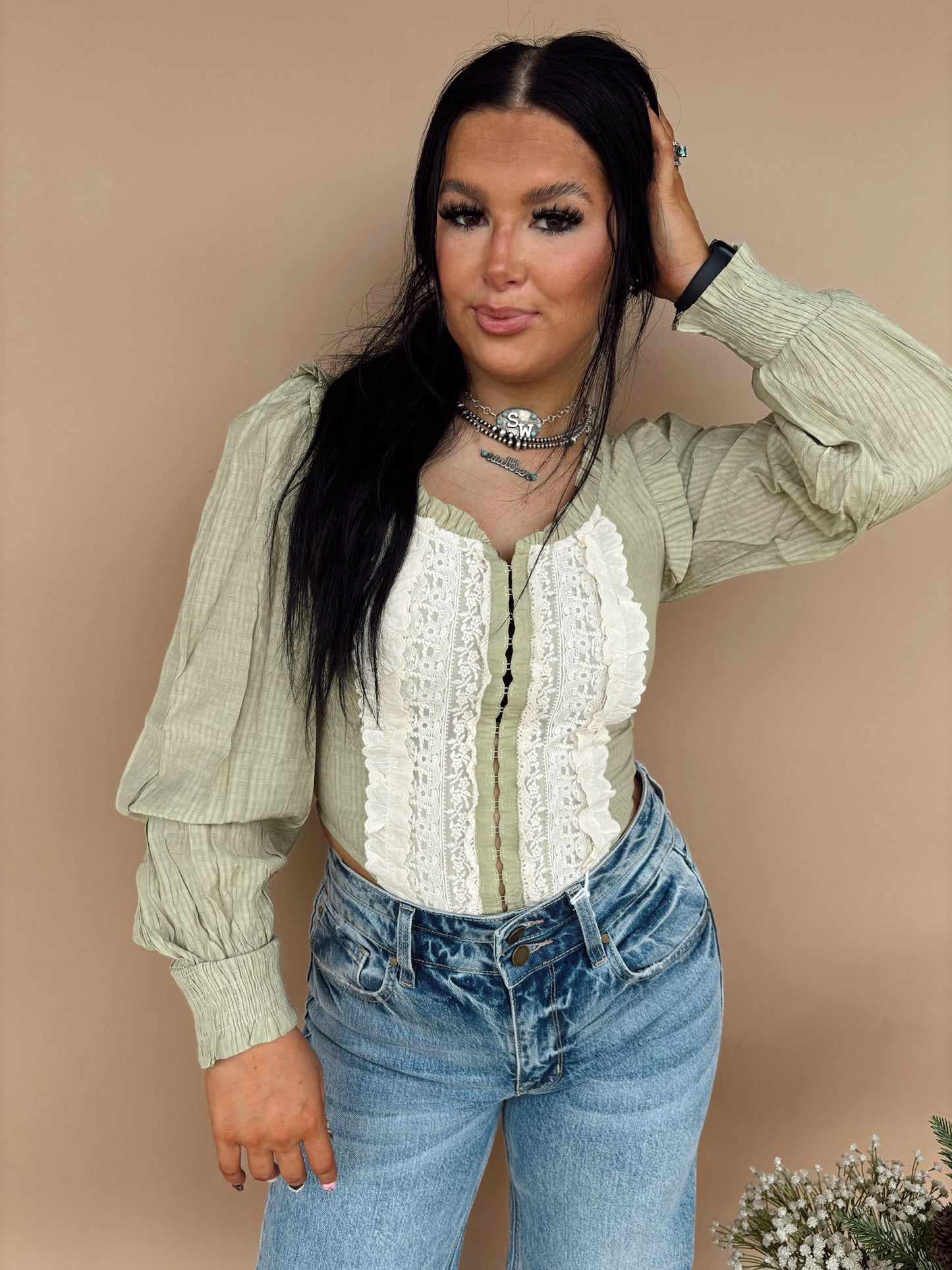 The Lorraine Corset top