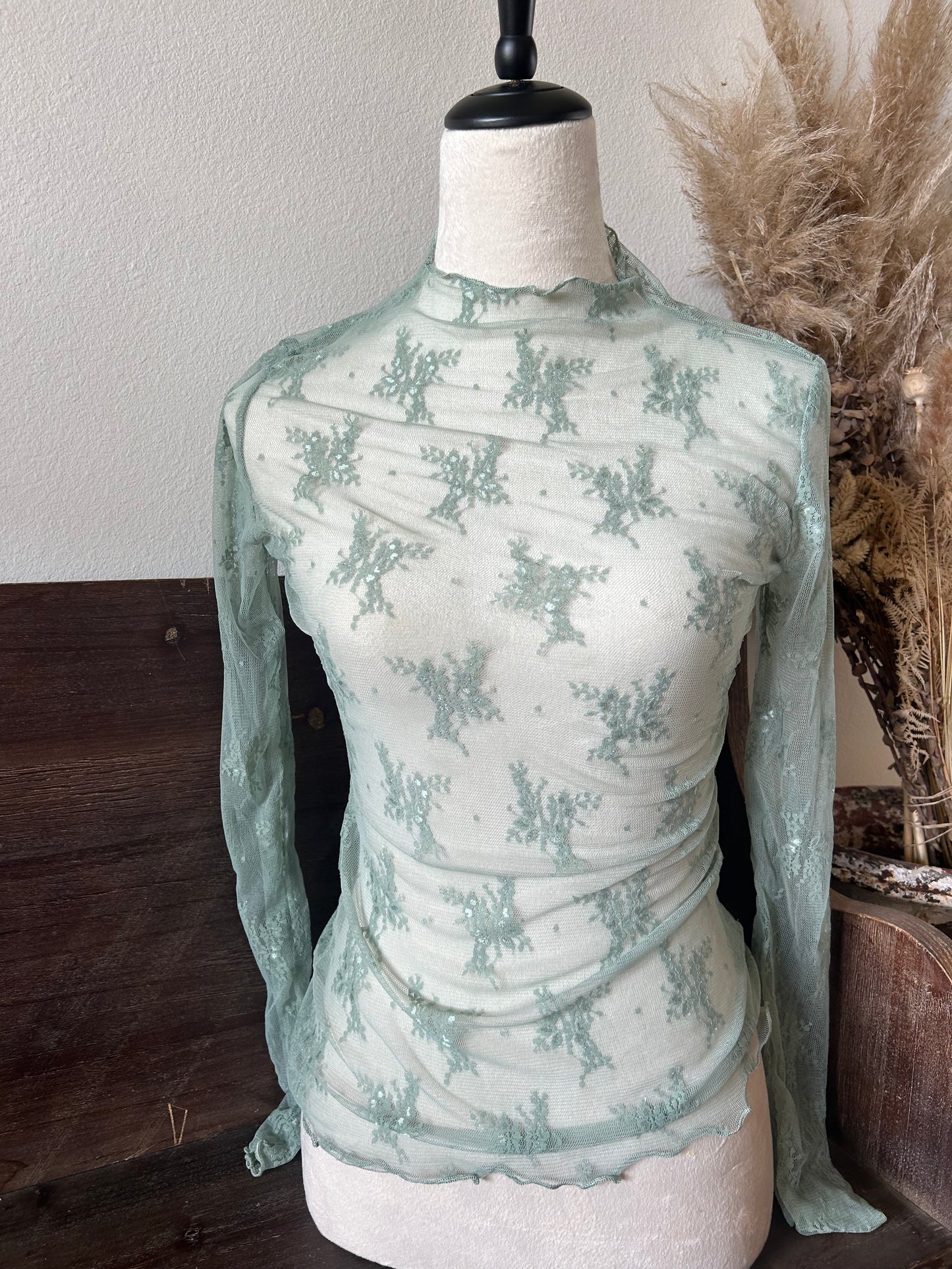 The Lacie Top in Sage