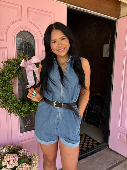 The Denim festival Romper