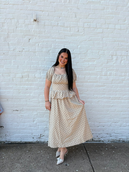 The Dolly Dotted Dress