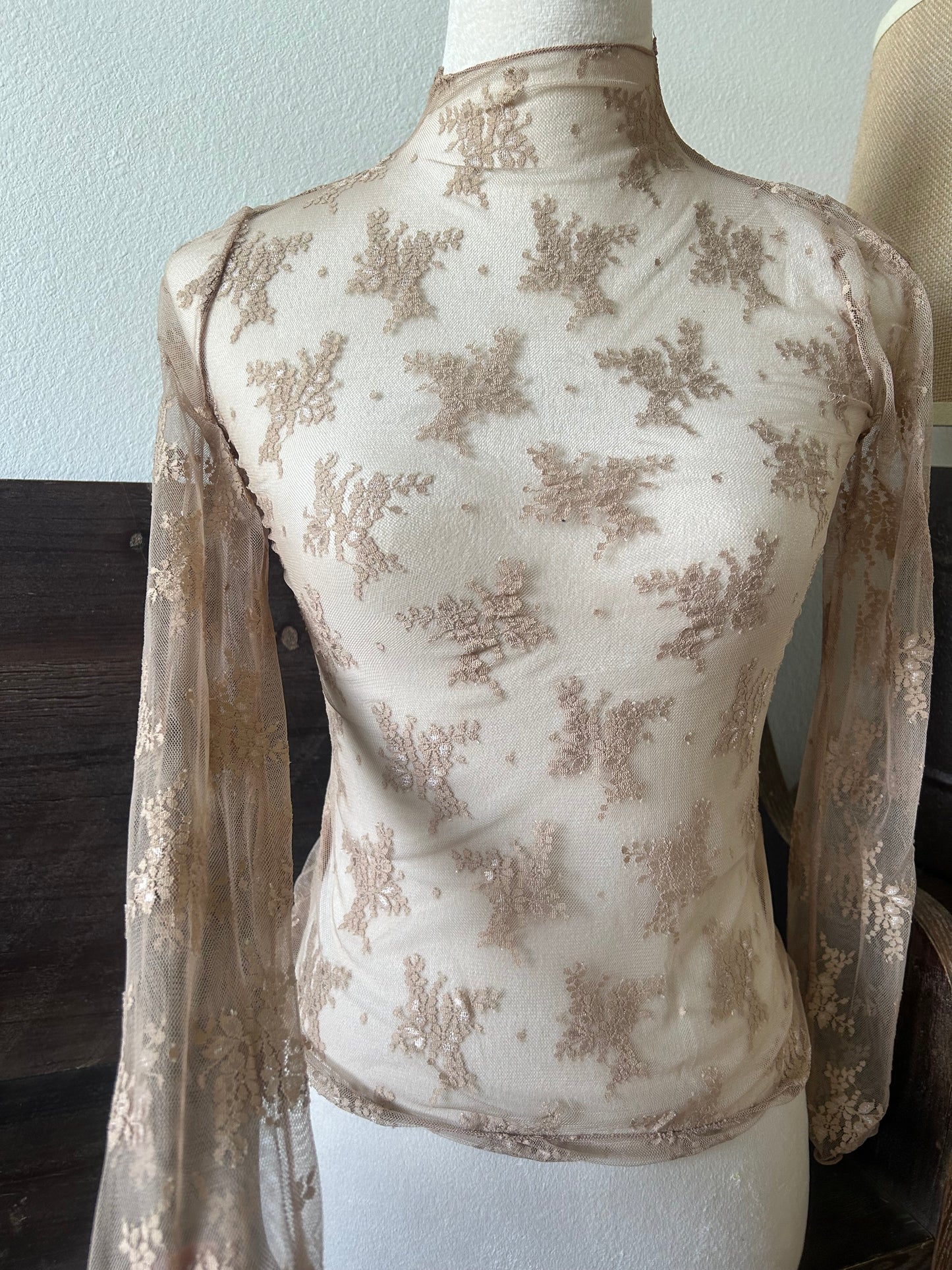 The Lacie Top in Taupe