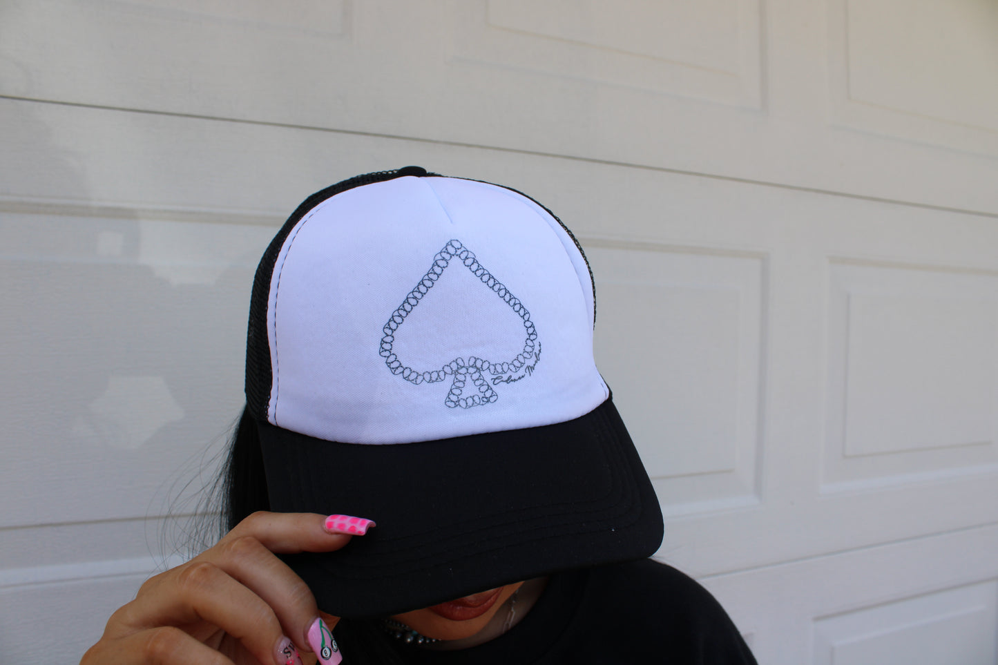 Black Spade Trucker Cap