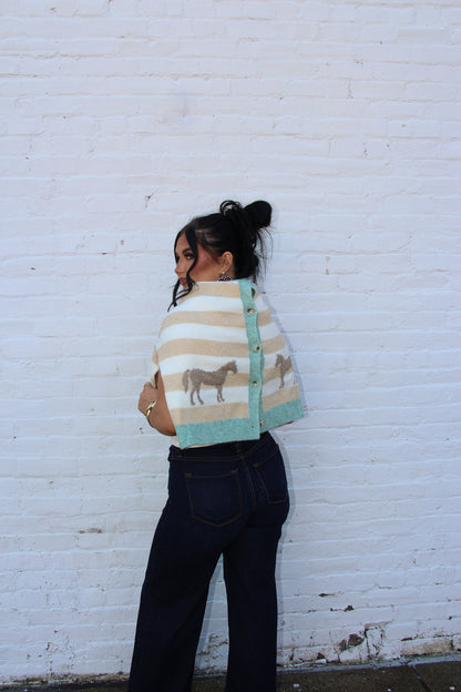 The Striped Sally Cardigan