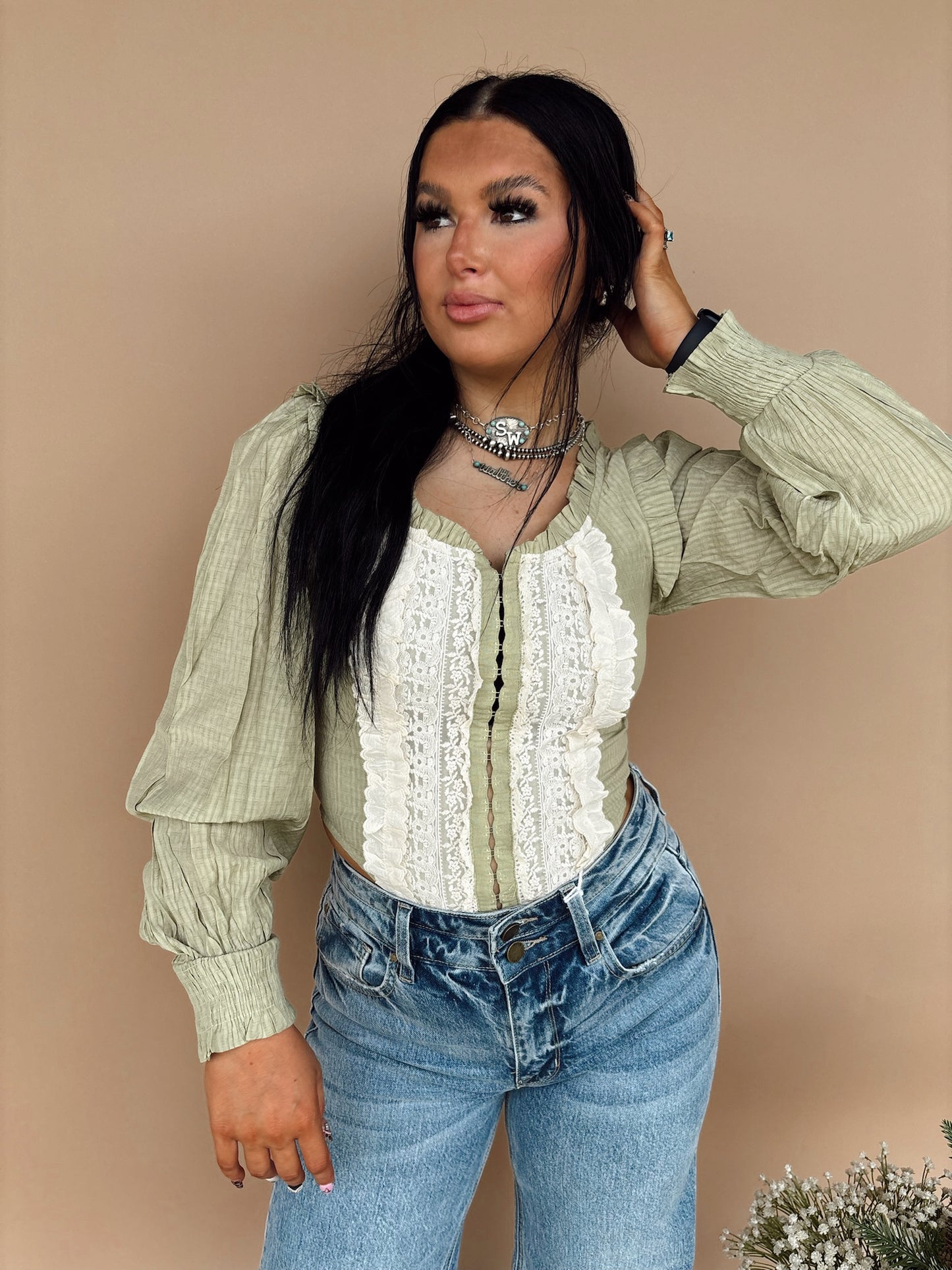 The Lorraine Corset top