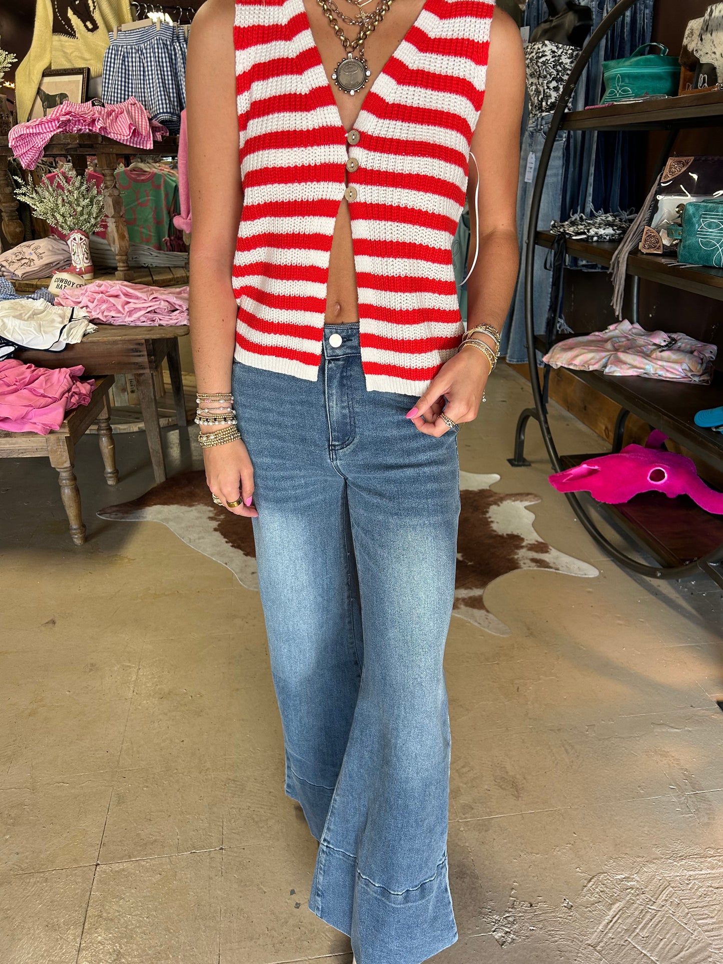 The Bell Bottoms & Barbedwire jeans
