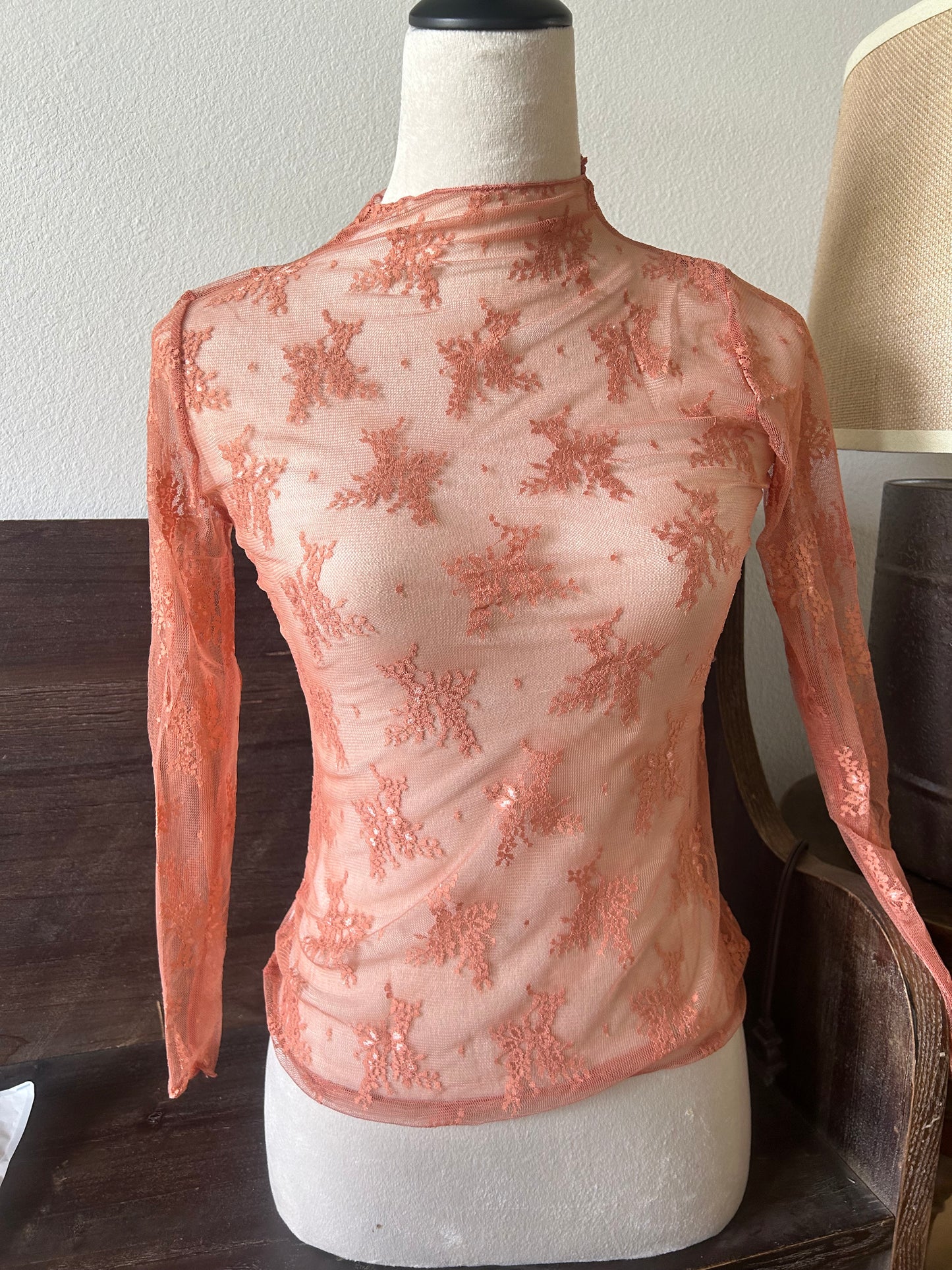 The Lacie Top in Salmon