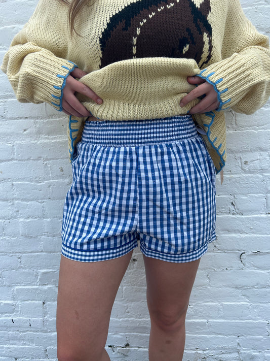 The Blue Contrast Boxers