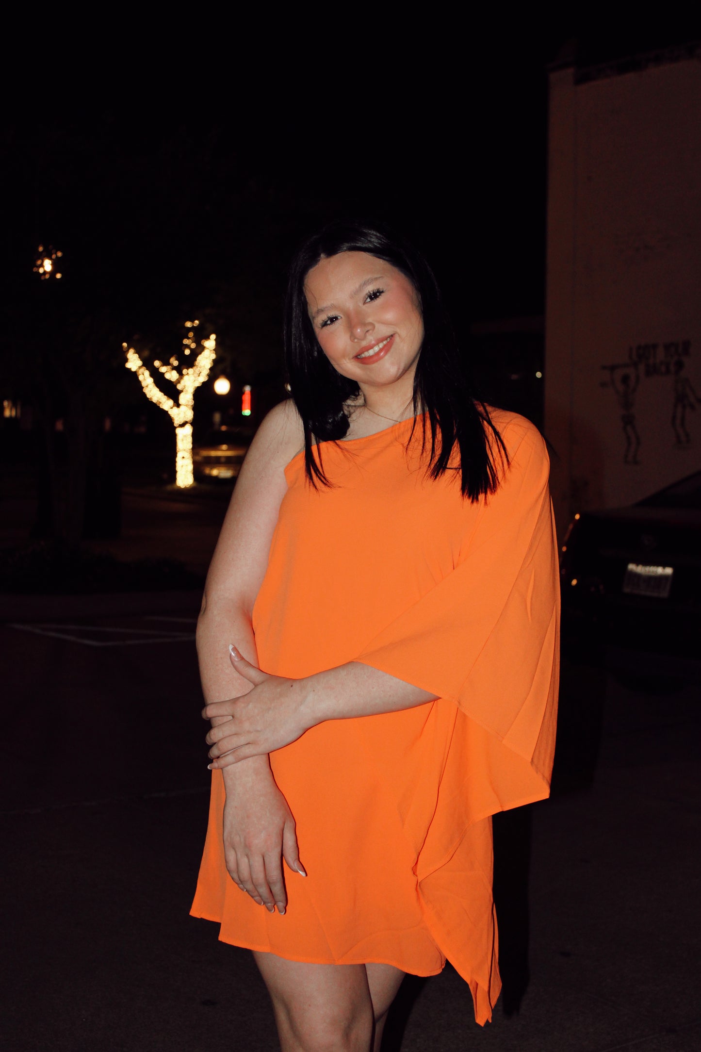 The Orange Vacation Dress